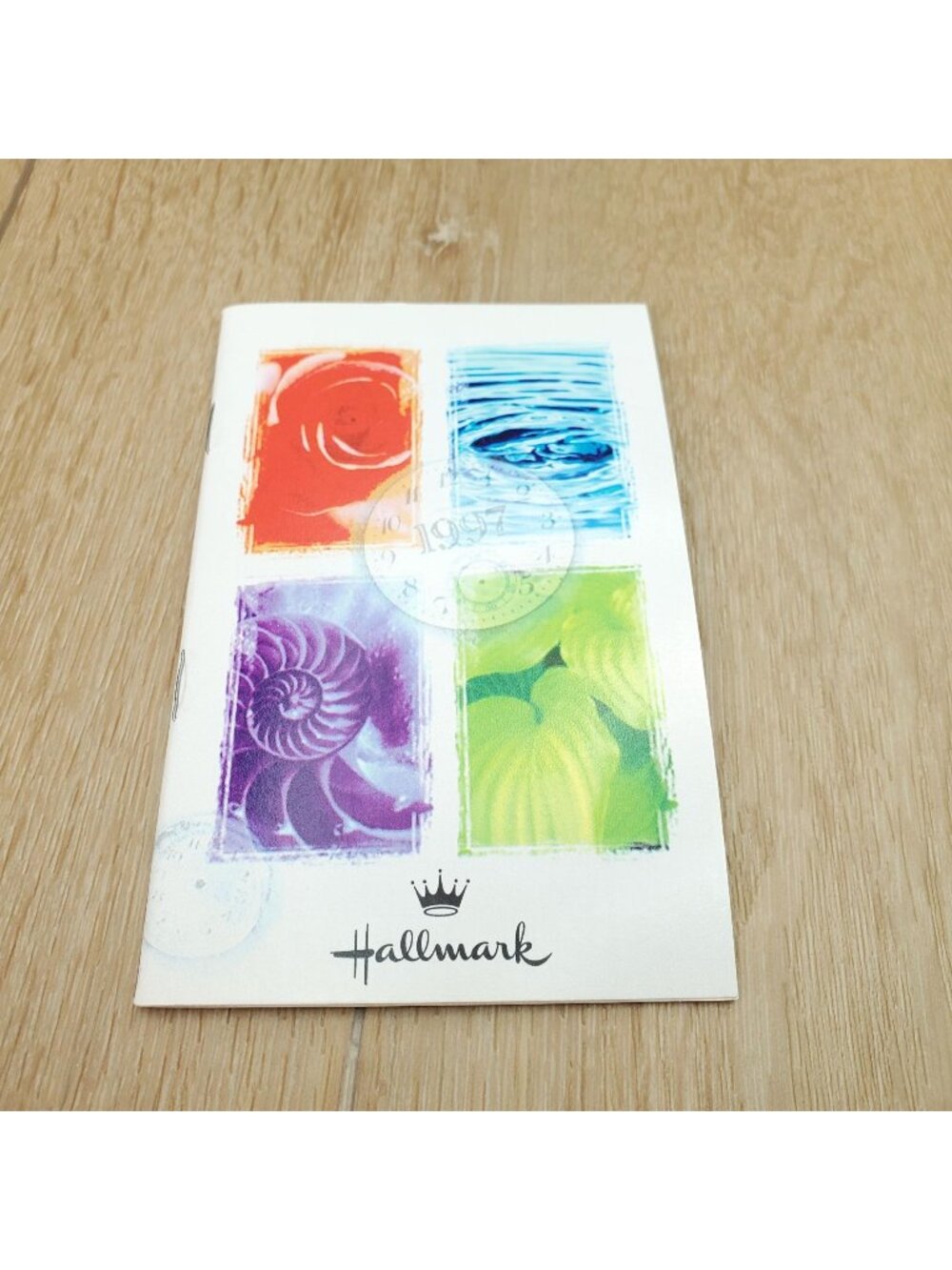 Vintage 1997 Hallmark Osco Drug Pocket Calendar 5.5" x 3.5" Monthly Nature Blank
